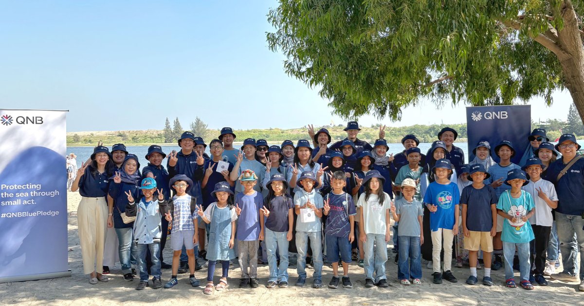 QNB Blue Pledge Campaign - QNB Indonesia